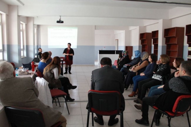 Öğretmenler öğrenci oldu